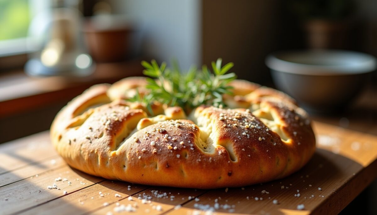 La recette simple et gourmande de la focaccia moelleuse de Cyril Lignac