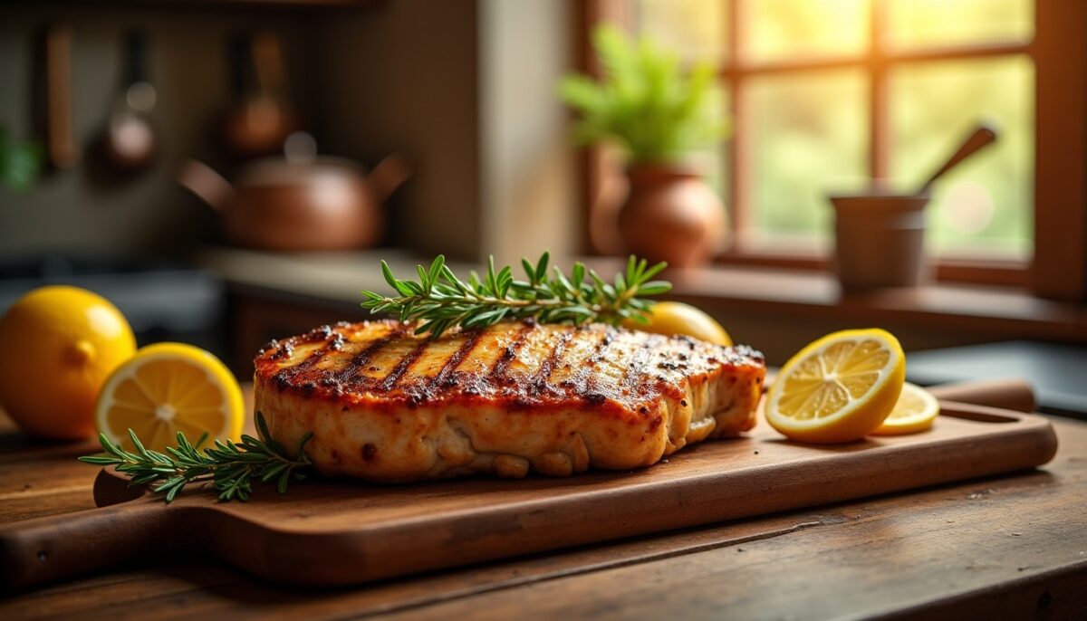 Côte de porc au four : astuces pour une cuisson parfaite et recette simplissime