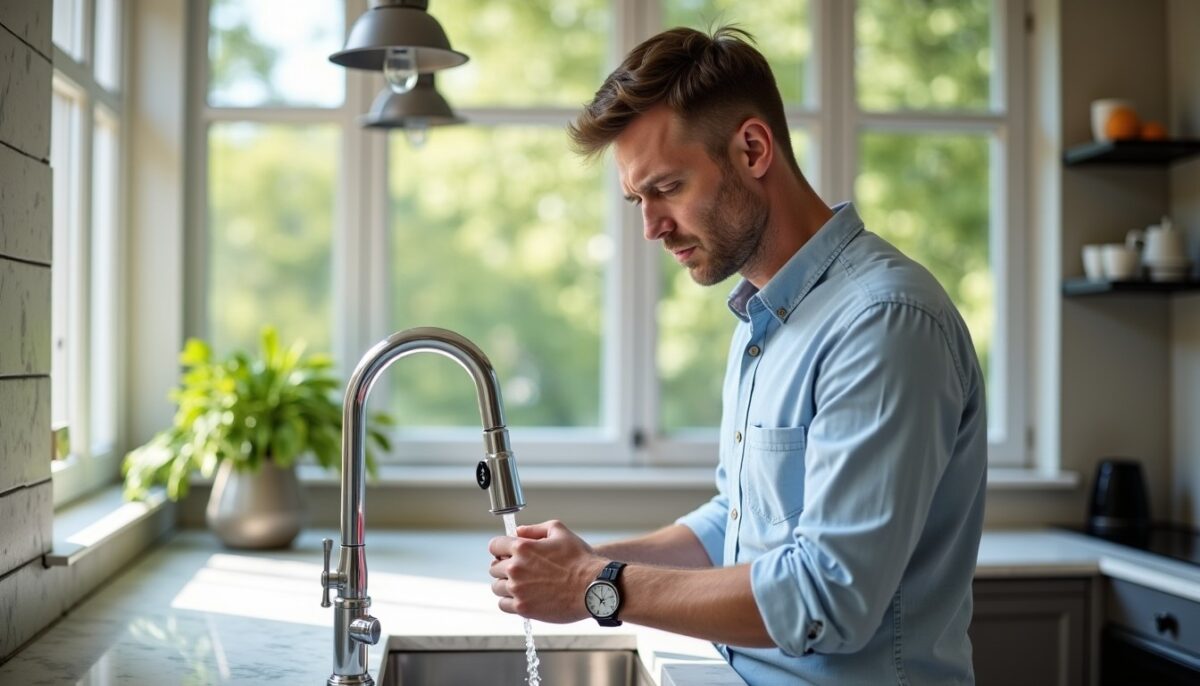 Chute soudaine de pression d’eau : comprendre les causes et agir vite