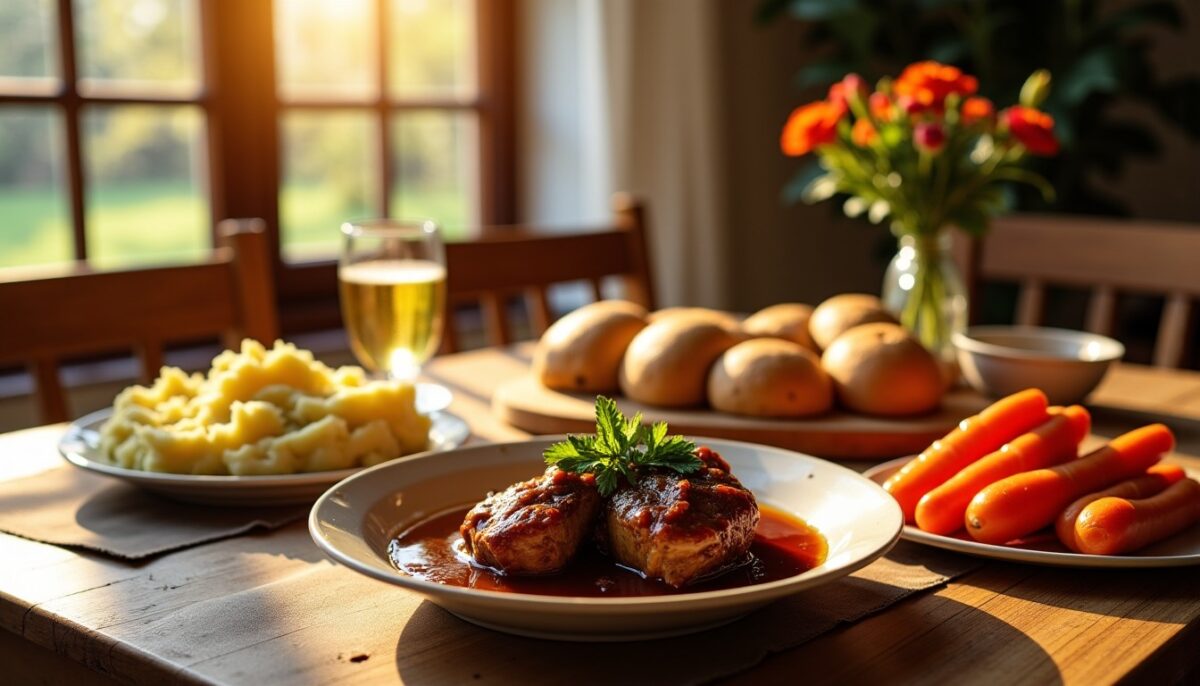 Accompagnements gourmands pour joues de porc à la bière : recettes simples et savoureuses